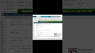Animate Love symbol using MATLAB #coding #matlab #matlabtutorial #maths #lovestatus
