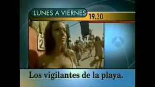 LOS VIGILANTES DE LA PLAYA (BAYWATCH) | Anuncio TV España (mayo 1998, Antena 3)