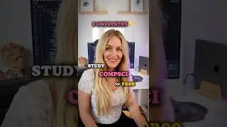 Where to study CompSci for free?👩‍🎓