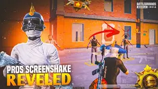 PROS SCREENSHAKE REVEALED 🔥 | SCREENSHAKE TECHNIQUE FOR MORE HEADSHOTS IN CLOSE RANGE BGMI/PUBG 🎯