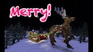 MERRY CHRISTMAS! Minecraft Special! Сани и Олень на готове!)