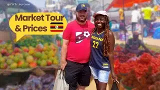 INSIDE OUR AFRICAN LOCAL MARKET IN UGANDA & How much things cost!