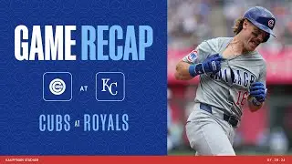 Game Highlights: Cubs Take Game Three and the Series Against Kansas City! | 7/28/24