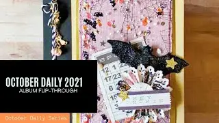October Daily 2021 | Album Flip Through