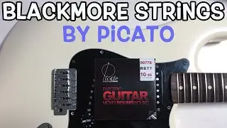 Picato RB77 Ritchie Blackmore signature string set