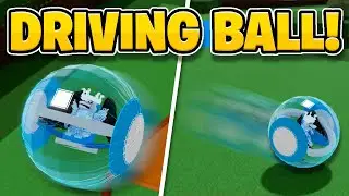 CONTROLLABLE BALL Build Trick!!! - Build A Boat For Treasure