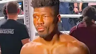 DEVASTATED Sena Agbeko IMMEDIATELY AFTER KNOCKOUT LOSS to David Morrell Jr in FINAL SHOWTIME FIGHT