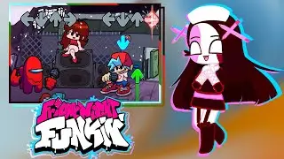 Friday Night Funkin' VS Impostor V4 FULL WEEK + Cutscenes (Danger/Black) (Among Us Secret) (REACT)