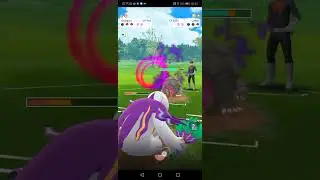 I won against team rocket in Pokemon Go #pokemon #pokemongo