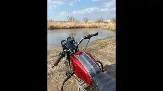 Ride on the Izh Jupiter 5 motorcycle! Storm the Hills and ride through beautiful places! Spring h...