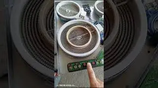Инфракрасная варочная панель Beko не включается.Ремонт блока питания