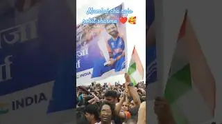 Mumbai fans are crazy 💙 #shorts #cricket1456