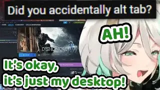 Cecilia is Very Dorky and Accidentally Showed Her Cute Desktop Screen