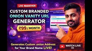 🧅Live Public Tor Vanity URL Generation on Headless VPS || 