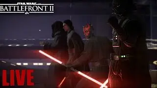 Star Wars Battlefront 2 Livestream - Heroes and Galactic Assault Gameplay