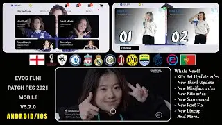 EVOS FUNI PATCH PES 2021 MOBILE V5.7.0 BY IDSPHONE