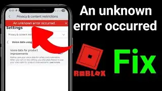 🔥 How to Fix Roblox 