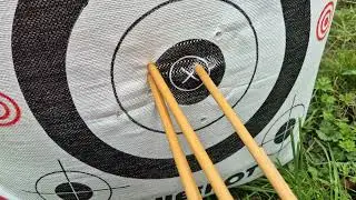 Archery bag target repair complete and ready for testing part 8