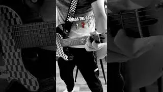 Guess the song 🎸 #guitar #guitarcover #music #cover #easy #2000s #fender #guitarist #guitarplayer