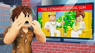 His REAL PARENTS Were TRILLIONAIRES... (Roblox Movie)