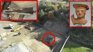 Rare, Giant-Sized Haniwa Funerary Statue Found in Japan