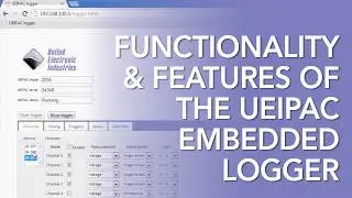 UEIPAC Linux Based Programmable Automation Controller with built in Logger Functionality