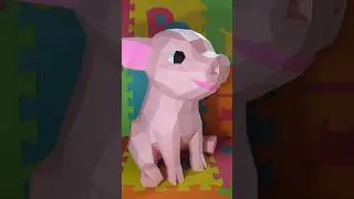 Papercraft ✂️ Cerdito.🐽 #papercraft #manualidades #art #decoration #cerditos #viralvideo #parati