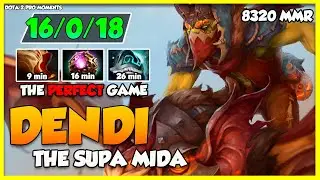 DENDI Batrider - The PERFECT Bat Game - Dota 2 Pro Moments