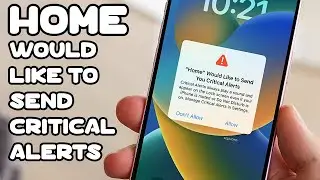 Home Would Like To Send You Critical Alerts !