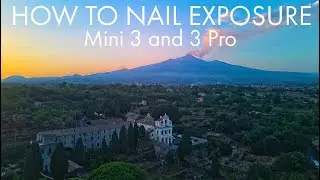 Dji Mini 3 and 3 Pro Exposure Settings - How To Expose Video and Photos