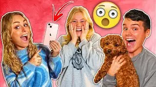 GIVER IPHONE 13 TIL KÆMPE FAN! (Overraskelse)