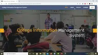 College Information Management System Java Project