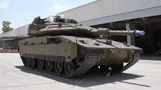 Israel MOD - Lightning Merkava Mk IV Main Battle Tanks Fresh From Factory [1080p]