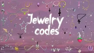 Codes for jewelry (necklaces, earrings, nose rings, etc.)FOR BLOXBURG AND BROOKHAVEN ||Roblox Teehee