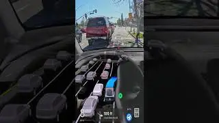 FSD v12.3 triggers emergency braking 😨