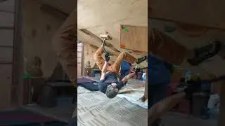 Dry-tooling in a gym