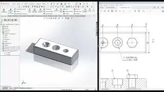 ENSAMBLE DE PLACAS CON TALADRADOS Y TORNILLERIA DESDE TOOLBOX