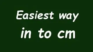 ✅ Convert Inch to Centimeter (in to cm) - Formula, Example, Convertion Factor