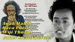 Seniman Keturunan Habib ini Bacakan Puisi Wiji Thukul Berapi-api !