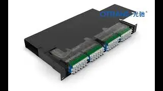 SPF12M1 144 core 1U high density fiber optic patch panel