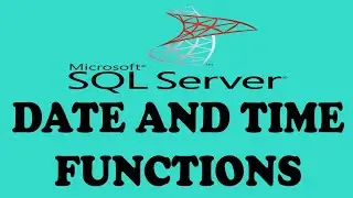 Date & Time Functions In SQL - SQL Date & Time Functions - SQL Tutorial - SQL ( Hindi / Urdu )