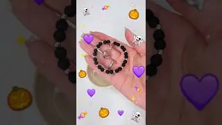 Pulseira inspirada na Wandinha🕸️🕷️ 
