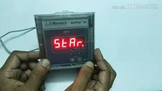 Elmeasure Make 3 Phase Ampere Meter Programming