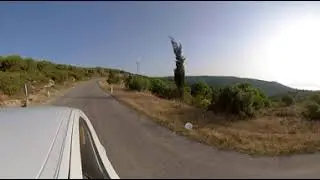 Road Yukarıyapıcı - Belkıs in 360. Mountain road above Erdek, Turkey | Moments&Places