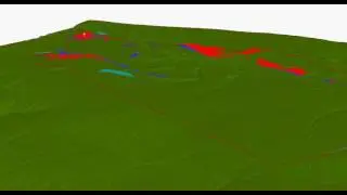 Viewshed Analysis: Observation Point A in the Smithills Estate [ArcScene]