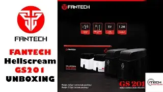 FANTECH GS 201 HELLSCREAM GAMING Super BASS SPEAKERS