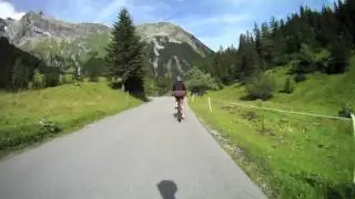 Descente à vélo !