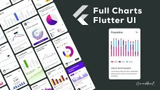 Flutter Full Charts - range column chart - Flutter UI  Tutorial.