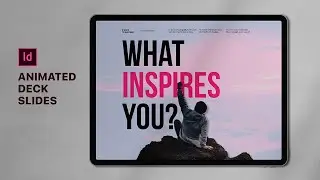 Create Animated Presentation Slides In Adobe InDesign