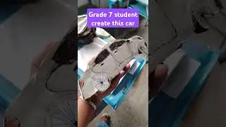 Benz car create by student